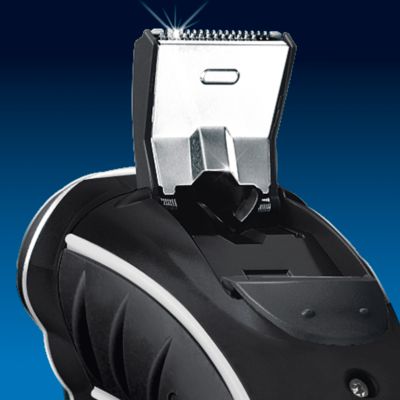 Spring released pop-up trimmer