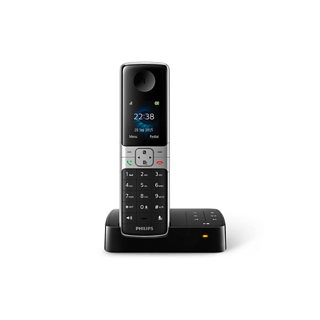 D6351B/34  Cordless phone with answering machine