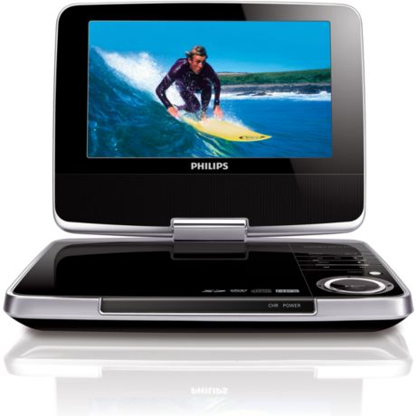 PET744/12  Tragbarer DVD-Player