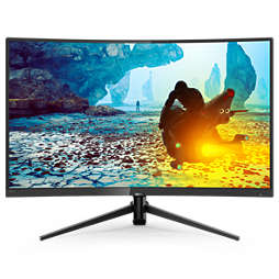 Gaming Monitor Curved QHD LCD display