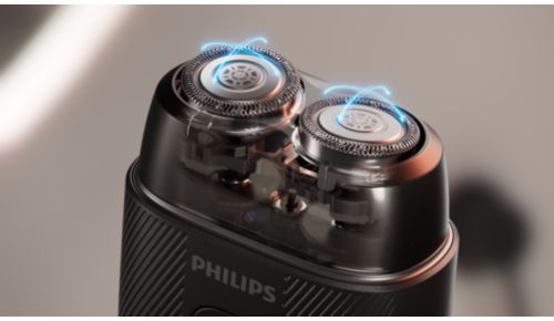 Follows your face contours for a comfortable shave