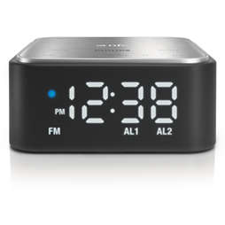 Bluetooth speaker with clock radio