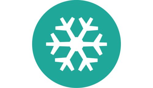 Kaltstufe für lang anhaltenden Look