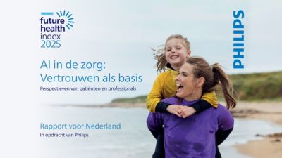 Future Health Index 2025 – AI in de zorg. Vertrouwen als basis. Perspectieven van patiënten en professionals.