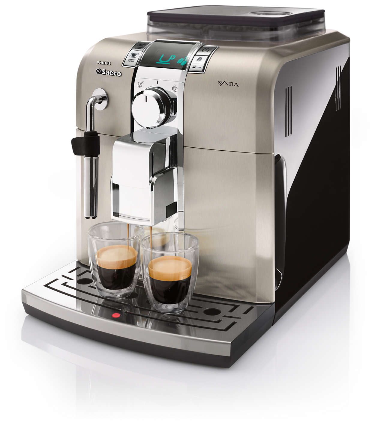 Round down Porter Danube Syntia Machine espresso Super Automatique HD8836/11 | Saeco