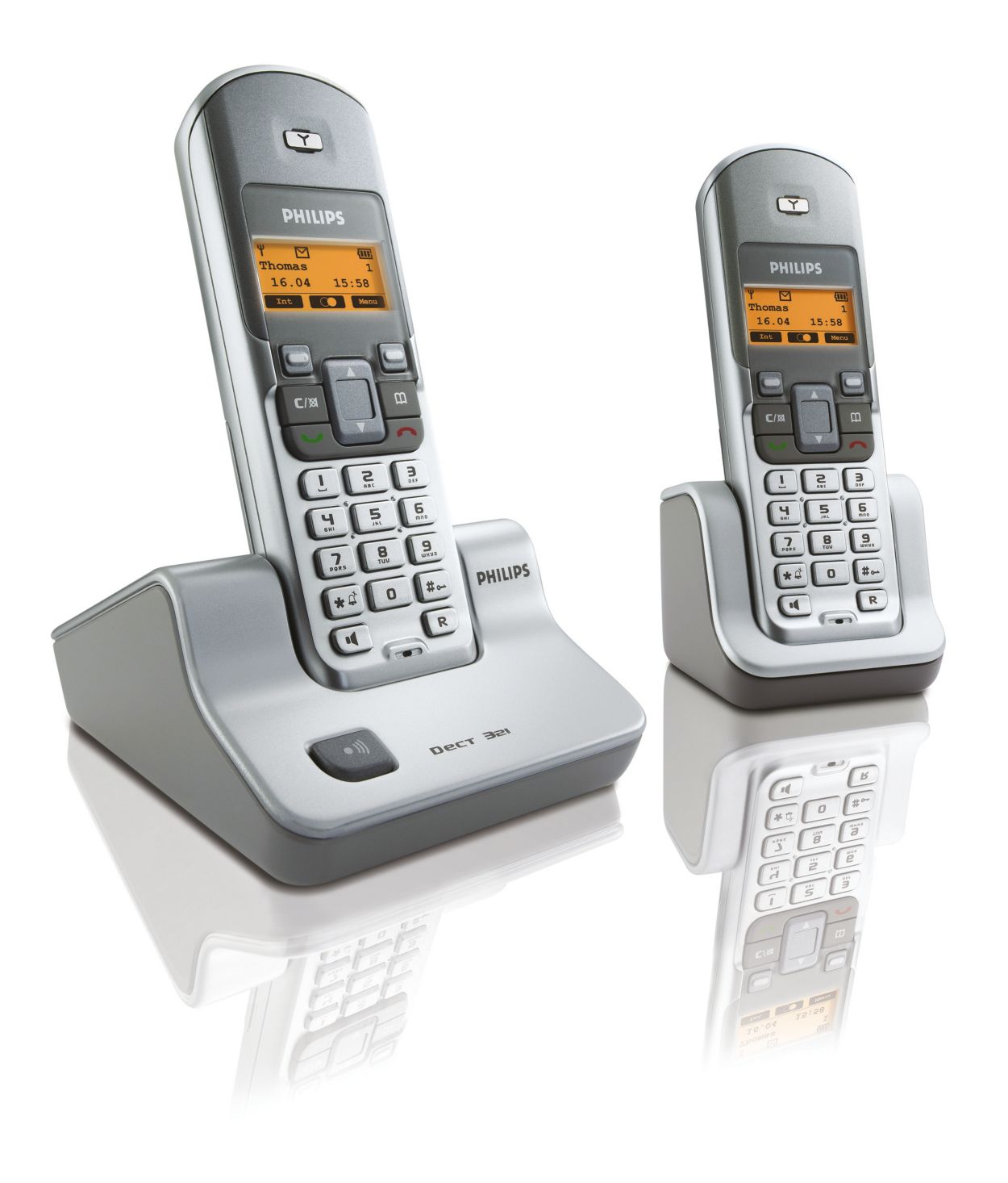 Philips DLK3532Q/00 - Supporto per cellulare con caricatore da auto