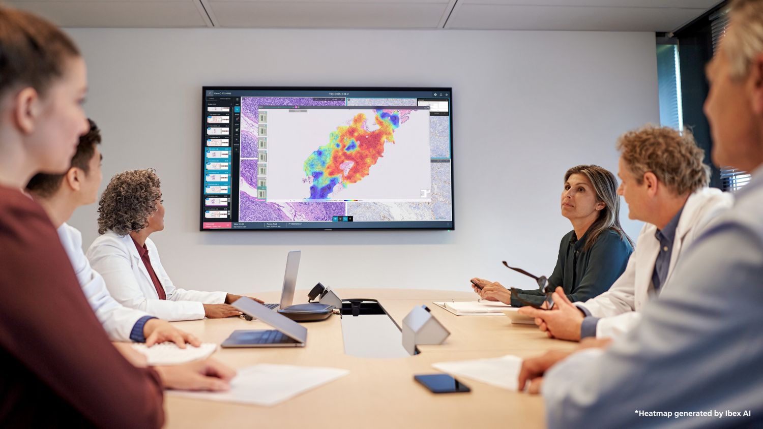Team reviewing