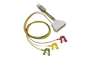 Patient Cable ECG 3-lead Grabber Telemetry Lead Set