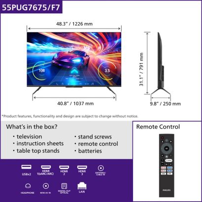 Philips Google QLED+ Gaming TV