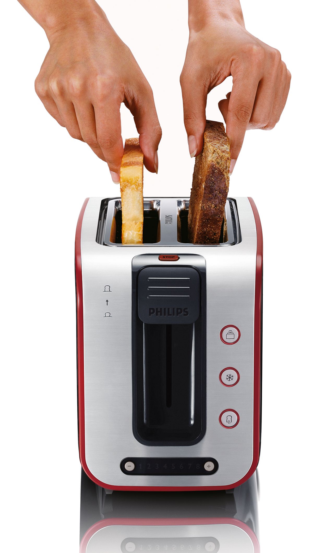 Pure Essentials Collection Toaster HD2686/90 Philips