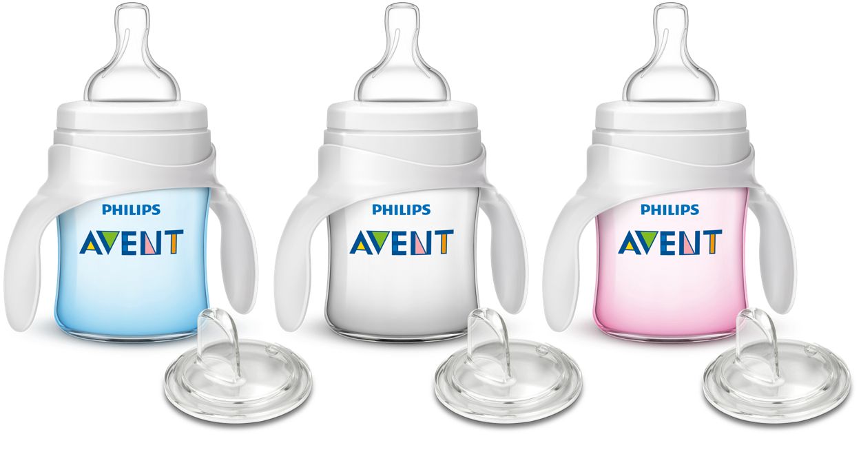 Ease your baby's transition to a drinking cup