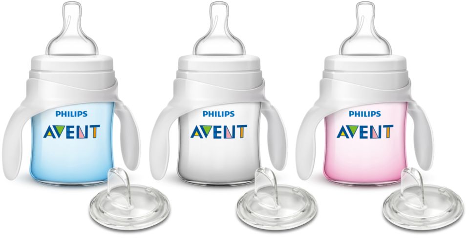 Avent bottle to hot sale cup trainer kit