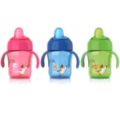 Non-spill valve keeps cup hygienic anywhere