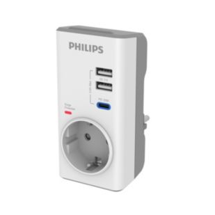 Adaptor cu protecţie la supratensiune