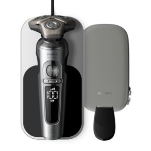 Shaver S9000 Prestige Wet &amp; Dry Electric shaver with SkinIQ