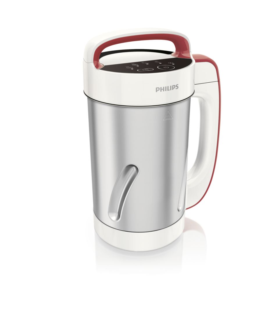 Buy Philips Viva Collection HR2201/81 1.2-Litre Soup Maker (White/Cashmere  Grey) For Best Price from Nearest Store