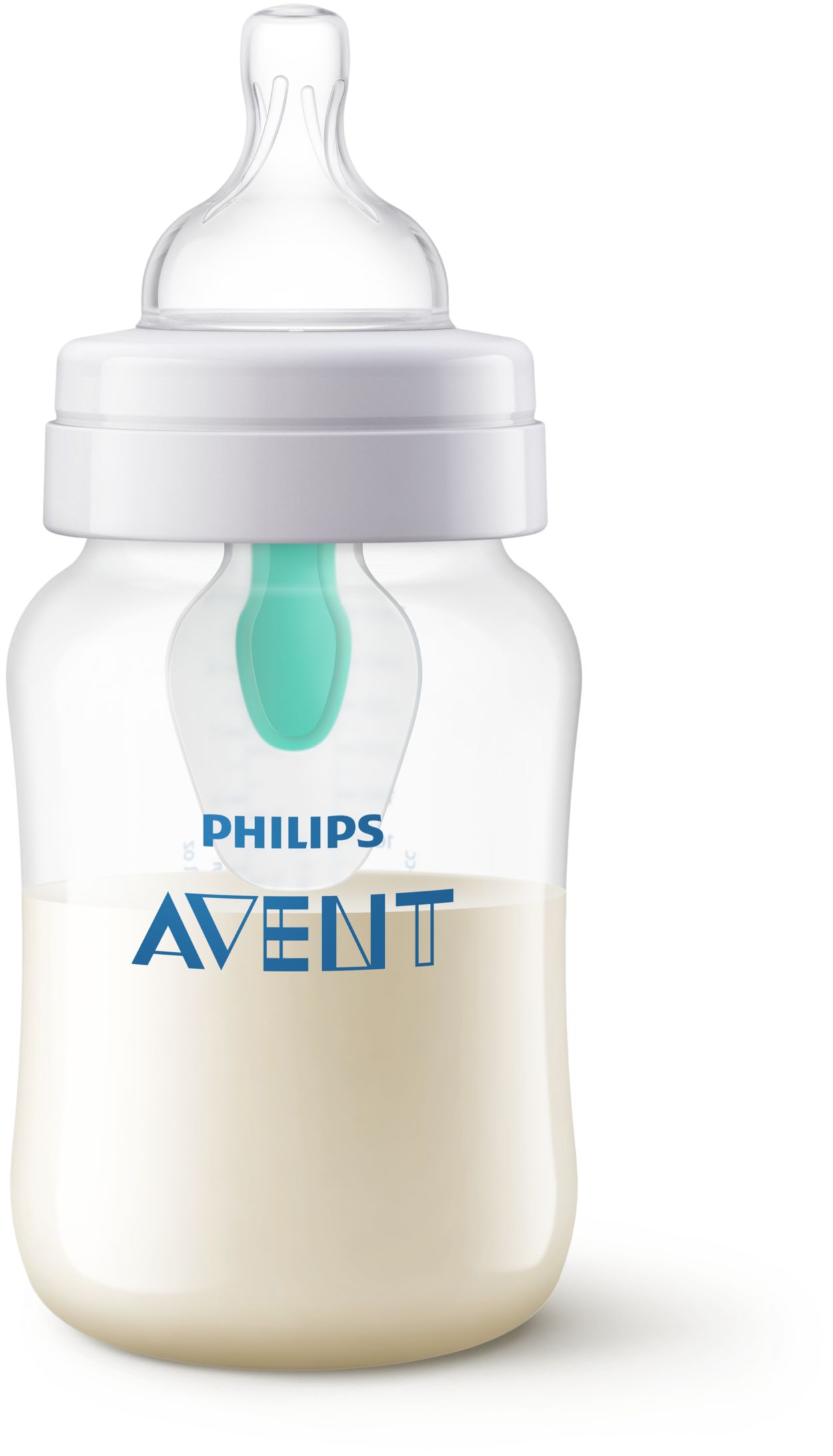 Biberon anticoliques Philips Avent avec système de ventilation AirFree et  motif de phoque, 9 oz, emb. de 3, SCY703/76 Biberon anticoliques Avent 3pk  9oz 