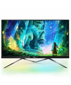 【美品】34.6インチ液晶モニター PHILIPS 356M6Q【中古】 PHILIPS - 【新品同様】PHILIPS 34.6インチ フルHD 356M6QJAB/11