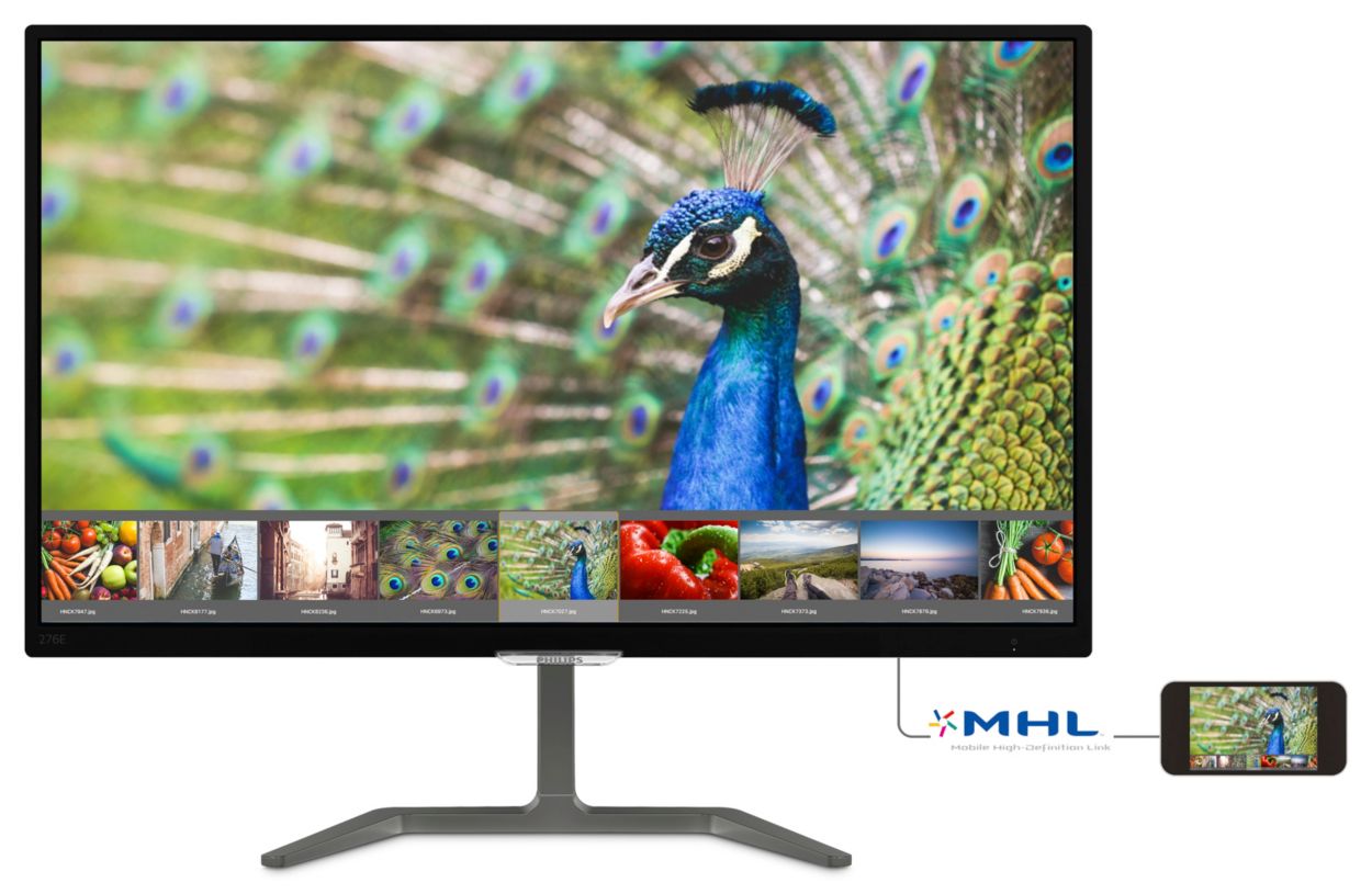 Ultra Wide-Color 搭載液晶モニター 276E7QDSB/11 | Philips