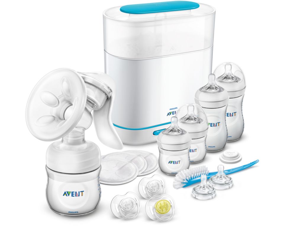 Electric breast pump sales and steriliser kit