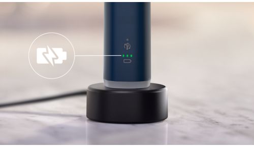 Hasta 3 semanas de cepillado con una carga completa