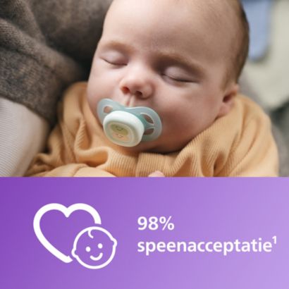 Kalmeert pasgeborenen vanaf dag 1