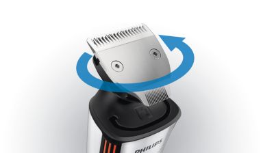 Reversible trimmer: 32 mm and 15 mm sides for perfect details