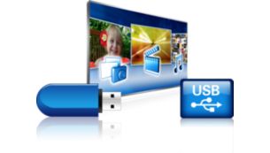 USB pro přehrávání multimédií