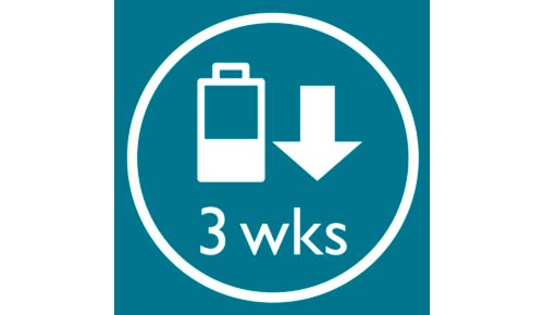 Caricalo durante la notte per 3 settimane di utilizzo