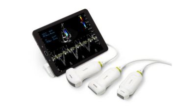 Philips Lumify Android handheld ultrasound with three transducers