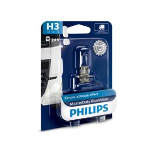 MasterDuty BlueVision Bombilla de faros delanteros de camiones