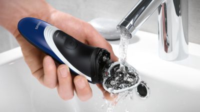 Se limpia con agua.