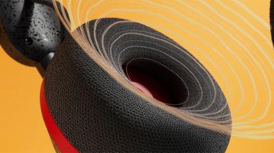 Great sound even at low volume with Dynamic Bass