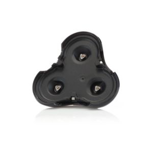 Connects shaving heads to shaver body