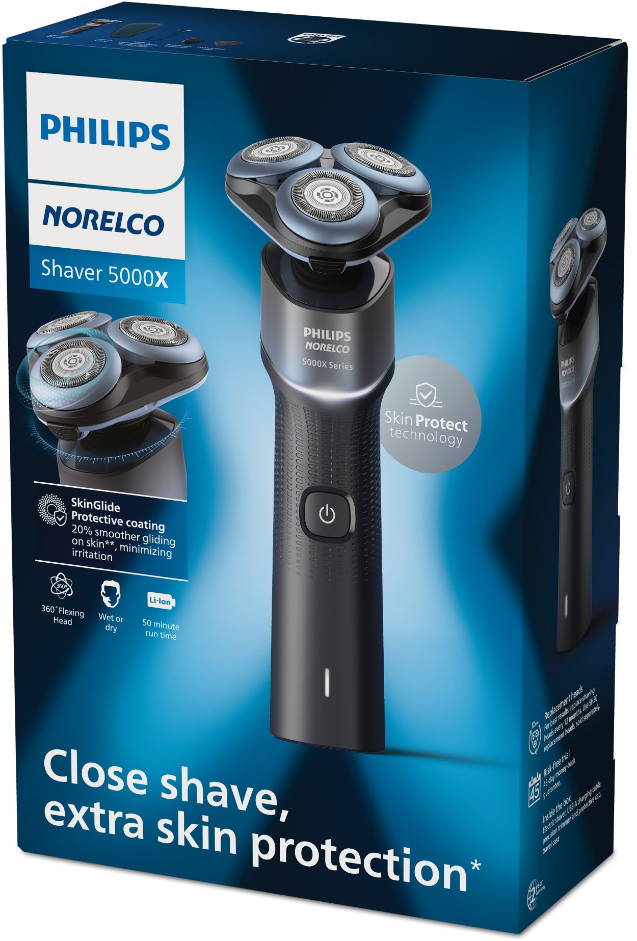 Shaver 5000X series Wet & dry electric shaver X5006/85 | Norelco