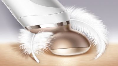 Soft-touch comfort cushions for a feeling of super-soft skin