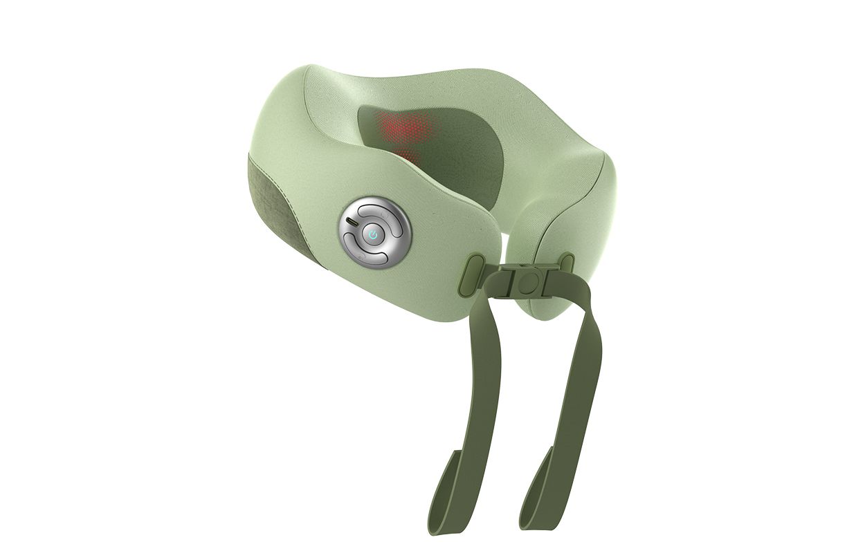 舒展颈部，按摩腰腹