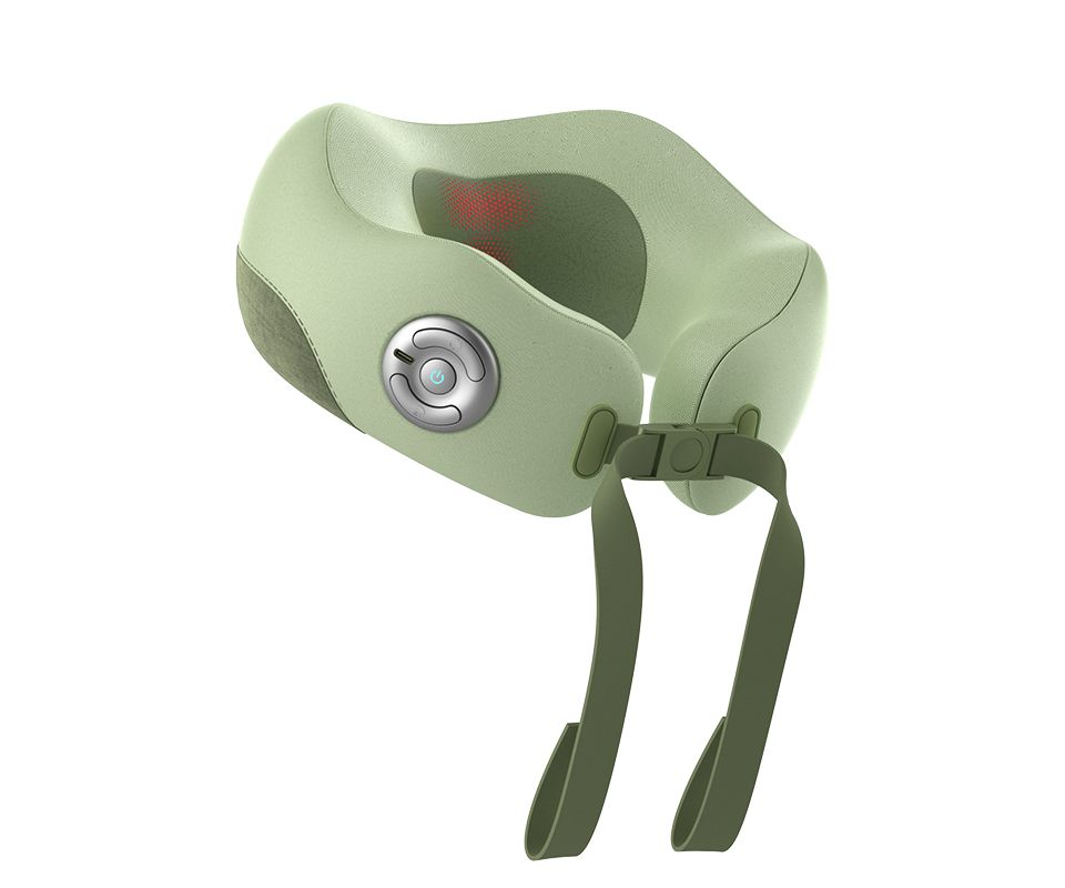 舒展颈部，按摩腰腹