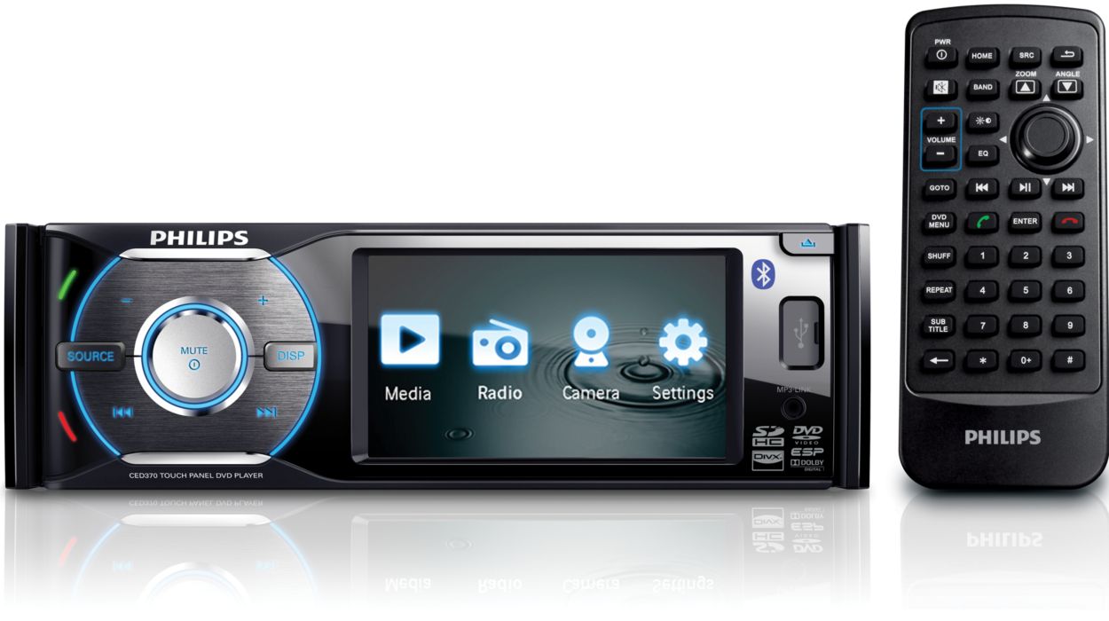 Car audio video system CED370/00 | Philips