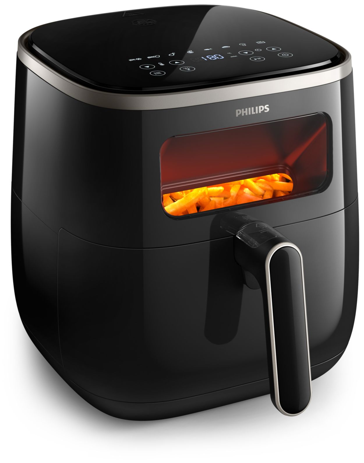 3000 Serie XL Airfryer, 5.6L, Finestra, 14-in-1, App per ricette HD9257/88