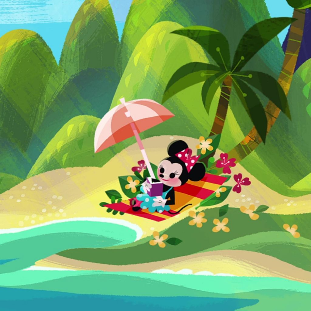 Preview of the Mickey and Minnie Disney theme for Philips Ambient Experience 
