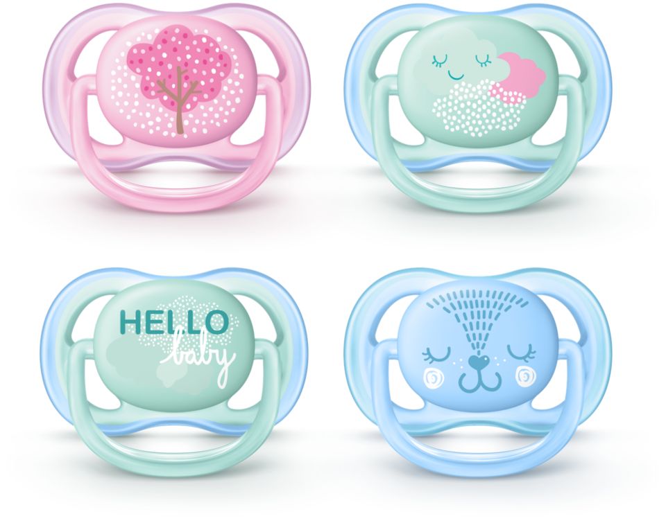 Chupetes philips avent ultra air: comodidad y seguridad para bebés.