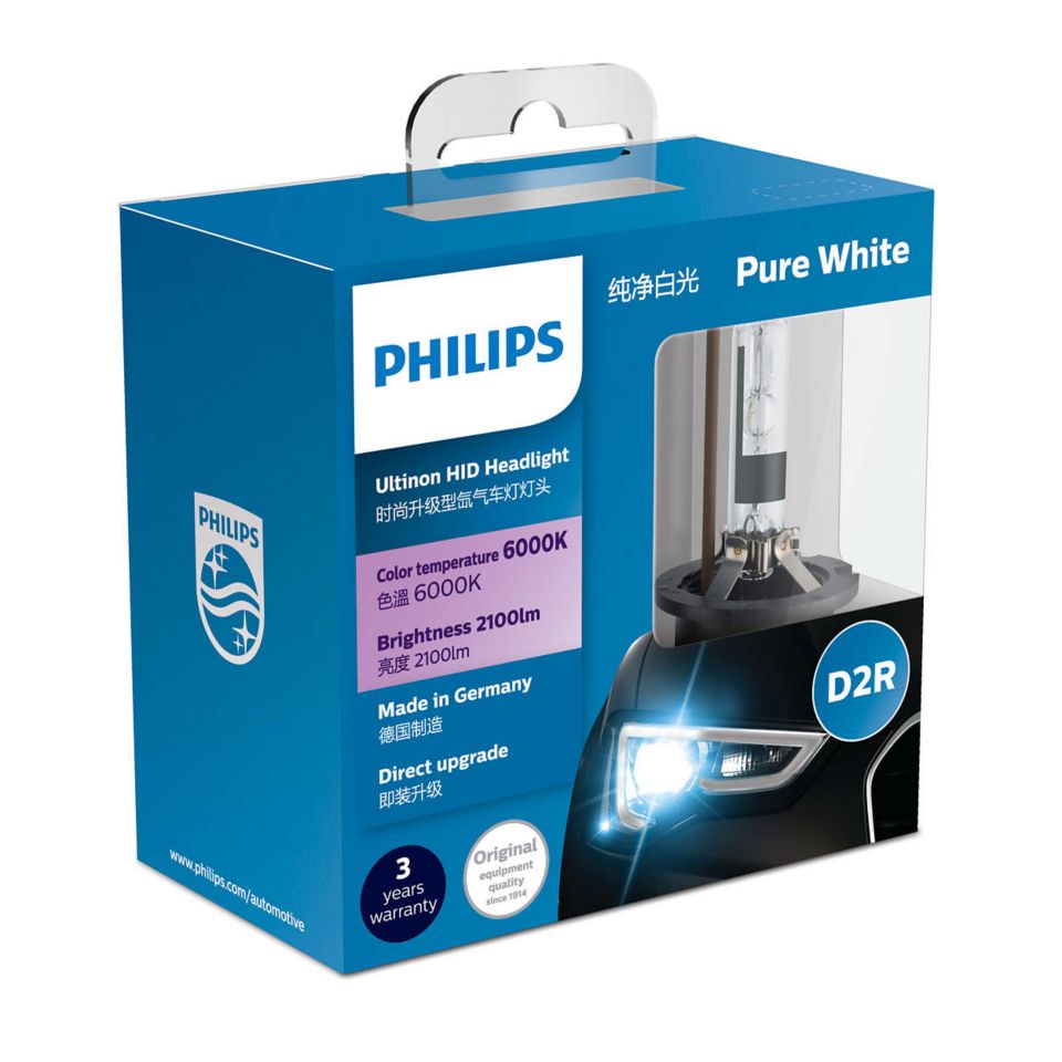 イノウエ様用 Ultinon HID 6000K ヘッドランプ用 LED バルブ 85126WXX2 | Philips