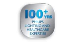 100+ years of Philips lighting and healthcare know-how