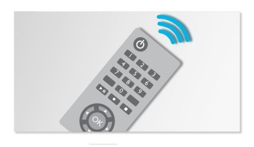 Handige afstandsbediening voor meer bedieningsgemak