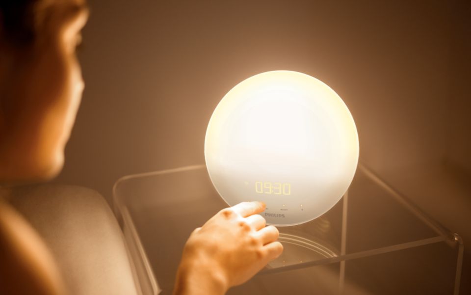 Philips Wake-up Light: ¡otra manera de despertarse!