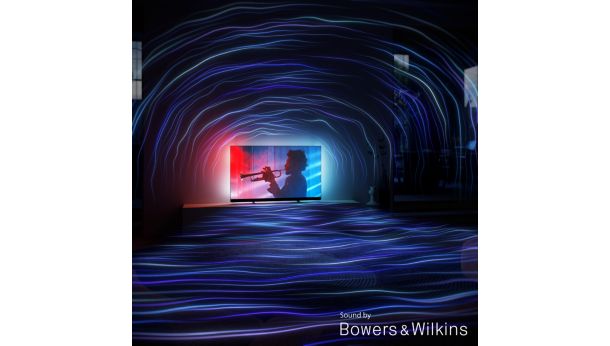 Аудиосистема Bowers Wilkins в телевизоре Philips