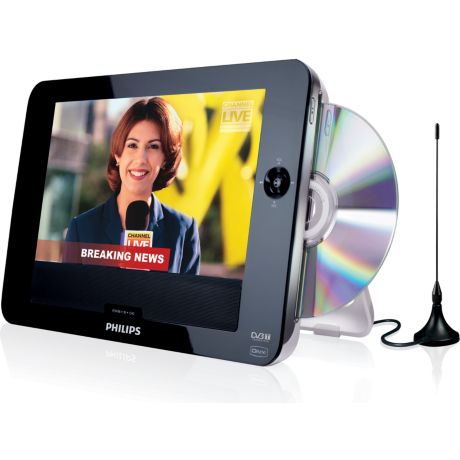 PD8015/12  DVD portátil e televisor