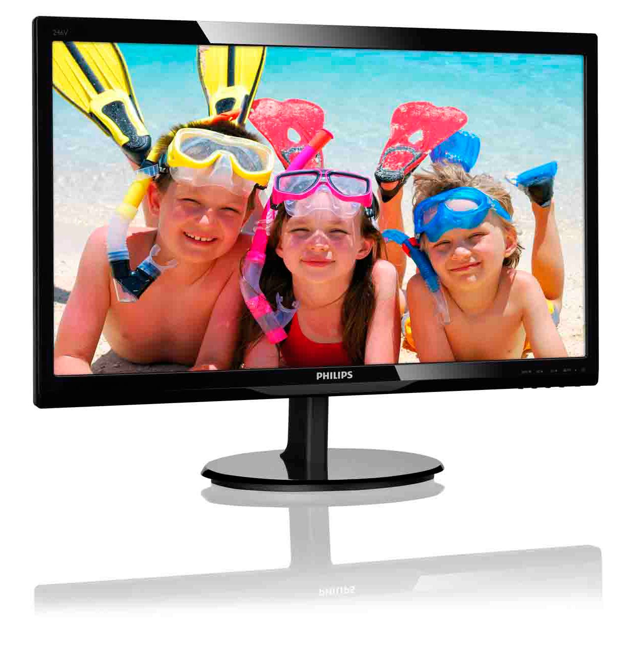 Philips LCDモニター　246E7QDSB/11 Ultra Wide-Color 搭載液晶モニター 246E7QDSB/11 | Philips