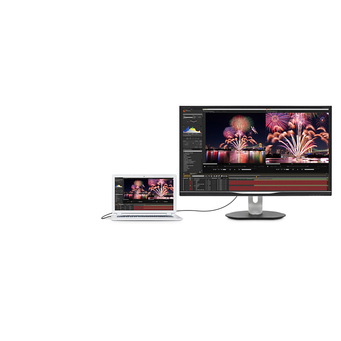 Brilliance USB-C ドック搭載液晶モニター 328P6VUBREB/11 | Philips Brilliance USB-C ドック搭載液晶モニター 328P6VUBREB/11 | Philips